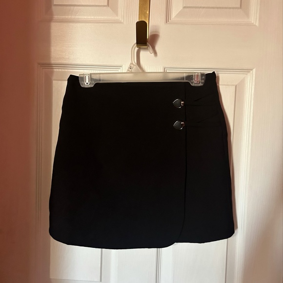 AMAZING BEAUTIFUL MINI SKIRT GOTH SCHOOLGIRL HEARTS ANIME Large Women's L Lana - Picture 1 of 7